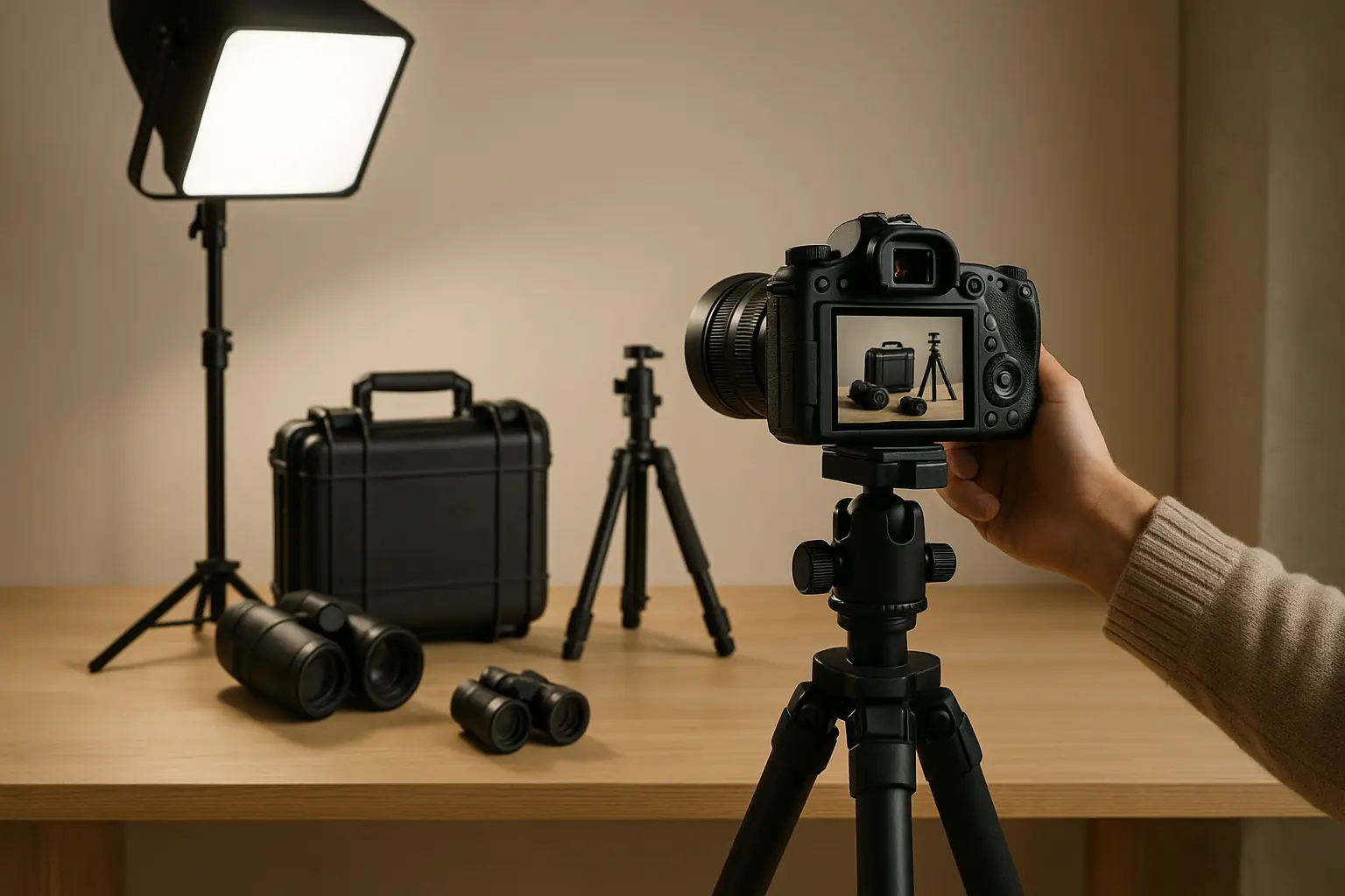 Kako fotografirati opremu za oglas koji donosi više upita